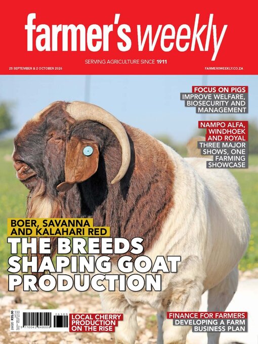 Cover image for Farmer's Weekly